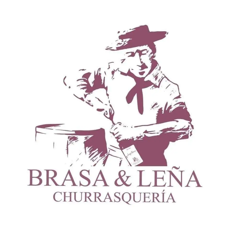 Brasa y leña logo