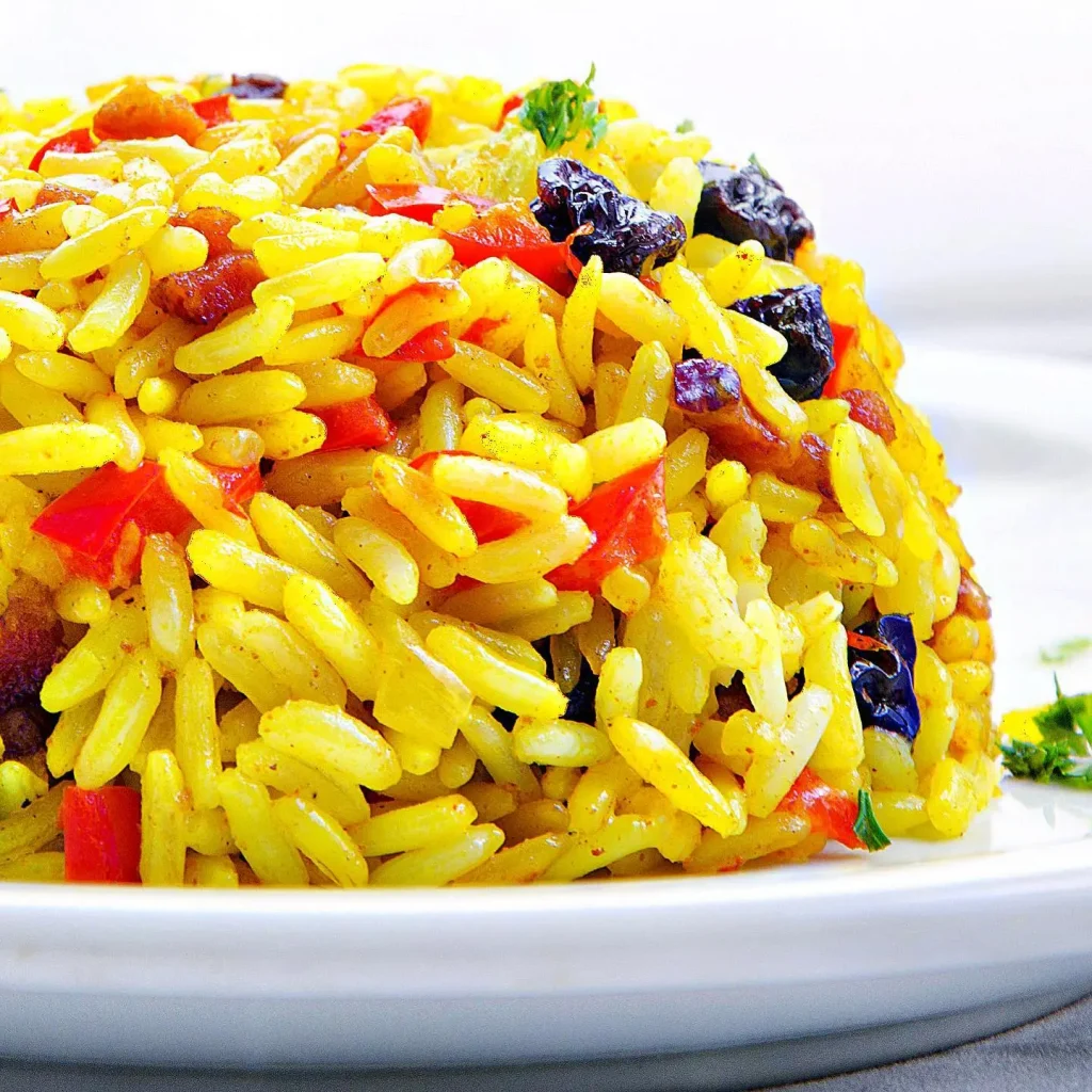 Platillo de Arroz amarillo